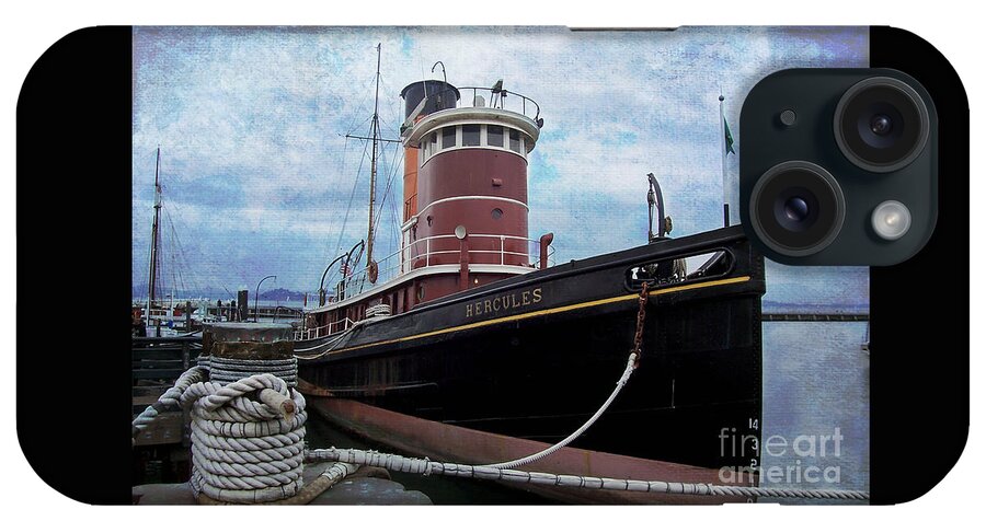 Tug Boat iPhone Case featuring the photograph Tug Boat- Pier 39 by Scott Parker