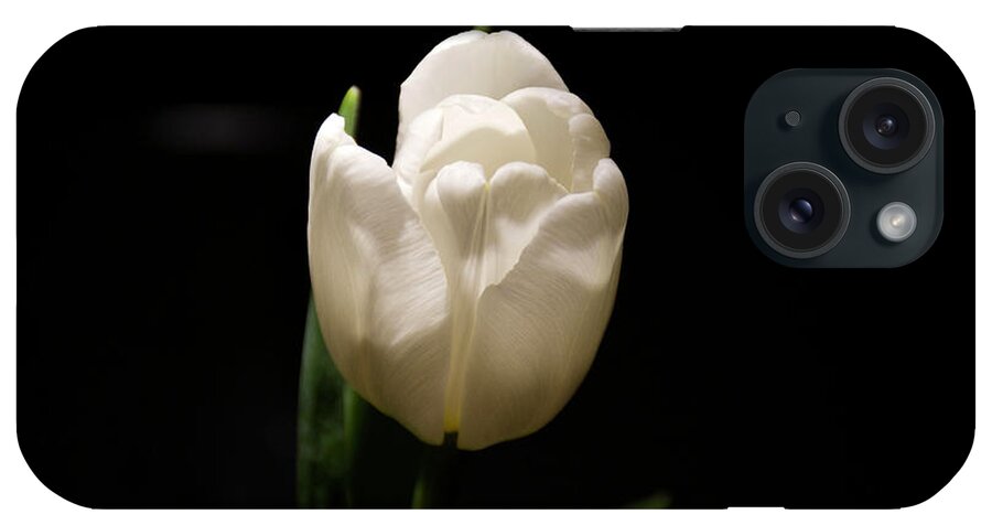 White iPhone Case featuring the photograph Tulip season #1 by Ellery Russell