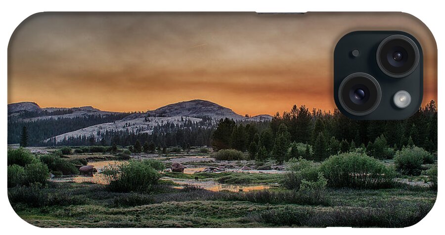 Pothole Dome iPhone Case featuring the photograph Tuolumne Sunset by Bill Roberts
