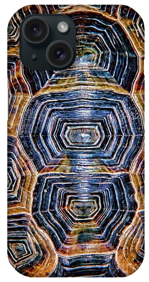 Turtle Shell iPhone Case featuring the photograph Turtle Madness by Mariola Bitner