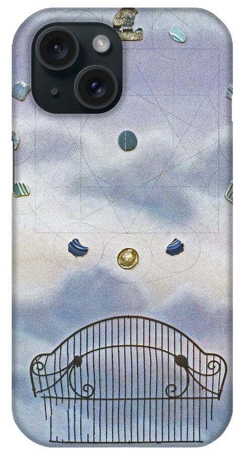  iPhone Case featuring the painting Twelve by Laurie Stewart