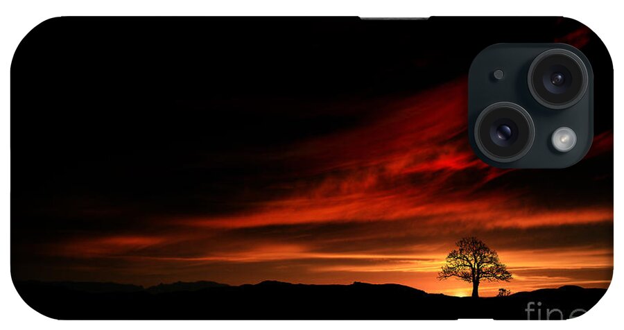 Twilight Glow iPhone Case featuring the photograph Twilight glow by Paul Davenport