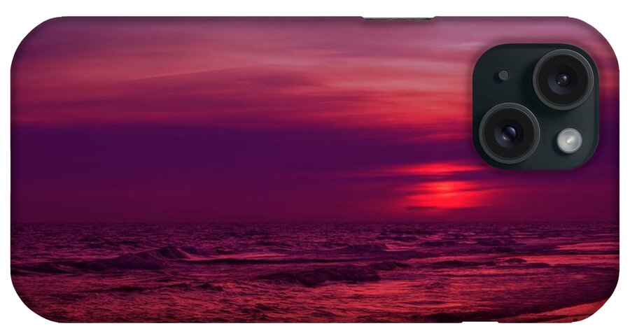 Panama City Beach iPhone Case featuring the photograph Twilight by Sandy Keeton