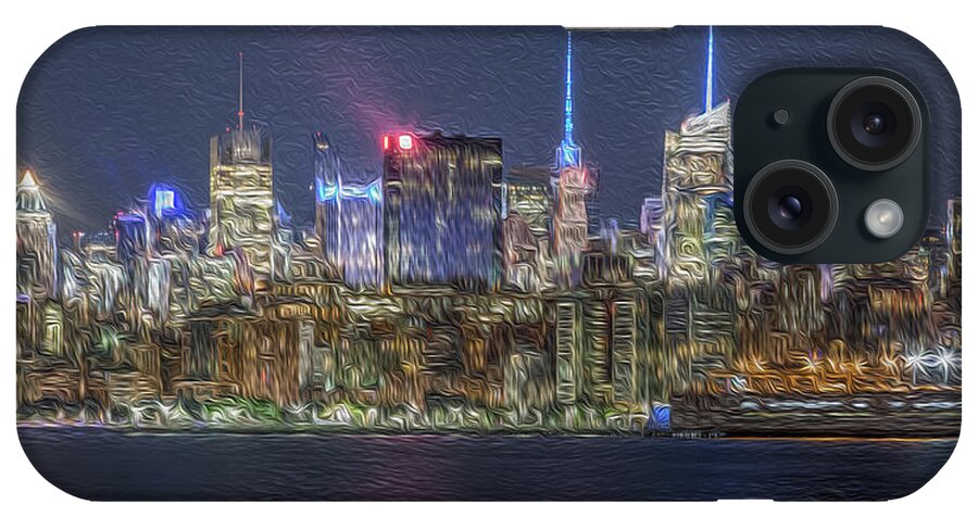 Nyc iPhone Case featuring the photograph Twinkle Big City by Elvira Pinkhas