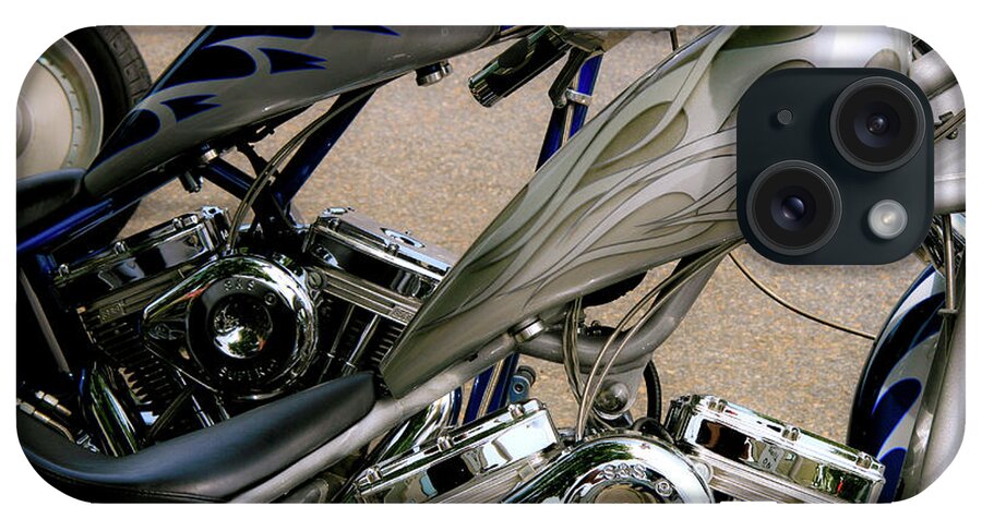 Motorcycles iPhone Case featuring the photograph Twins, fraternal by Mark Alesse