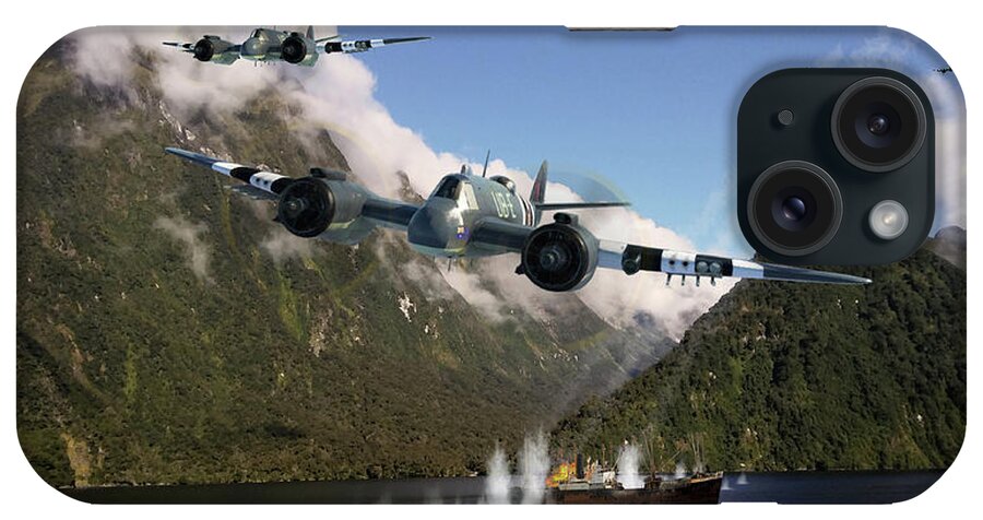 Raaf iPhone Case featuring the digital art Two Minutes Of Terror by Mark Donoghue