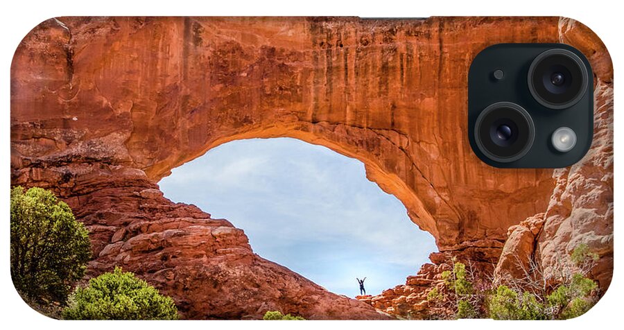 Arch iPhone Case featuring the photograph Under The Arch by James Woody