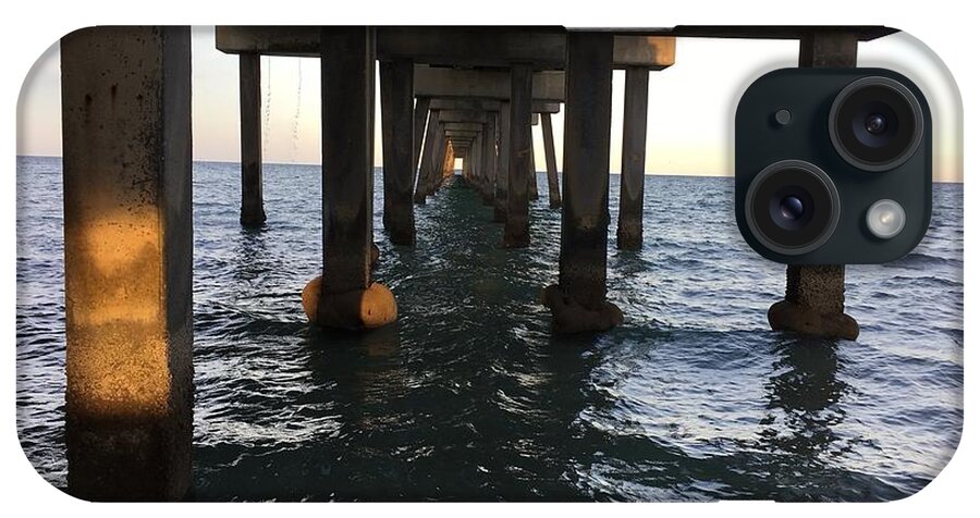 Ocean iPhone Case featuring the photograph Under The Boardwalk by Val Oconnor