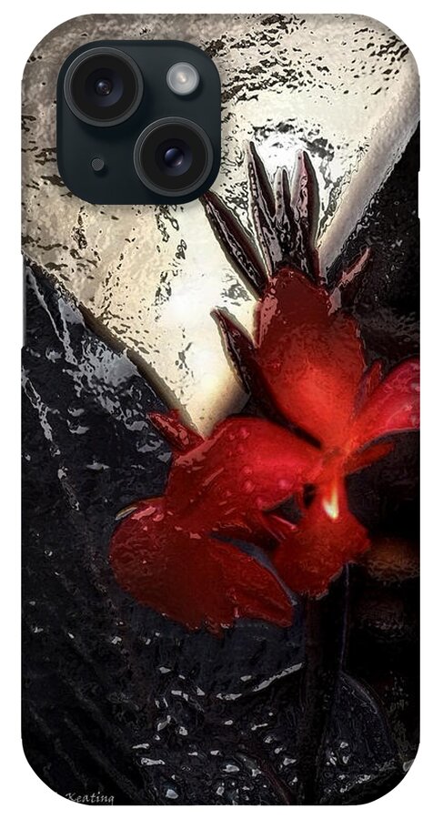 Floral iPhone Case featuring the photograph Une Belle Fleur by Gerlinde Keating - Galleria GK Keating Associates Inc