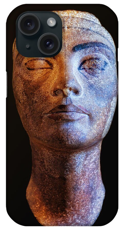 Nefertiti iPhone Case featuring the photograph Unfinished Nefertiti by Nigel Fletcher-Jones