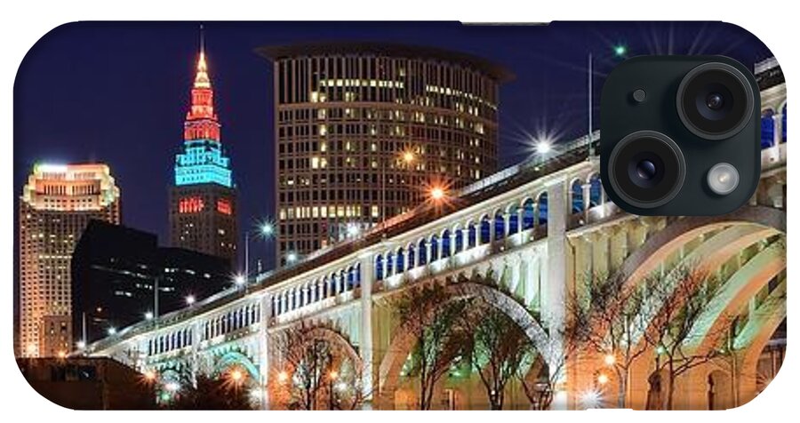 Cleveland iPhone Case featuring the photograph Unique Perspective by Frozen in Time Fine Art Photography