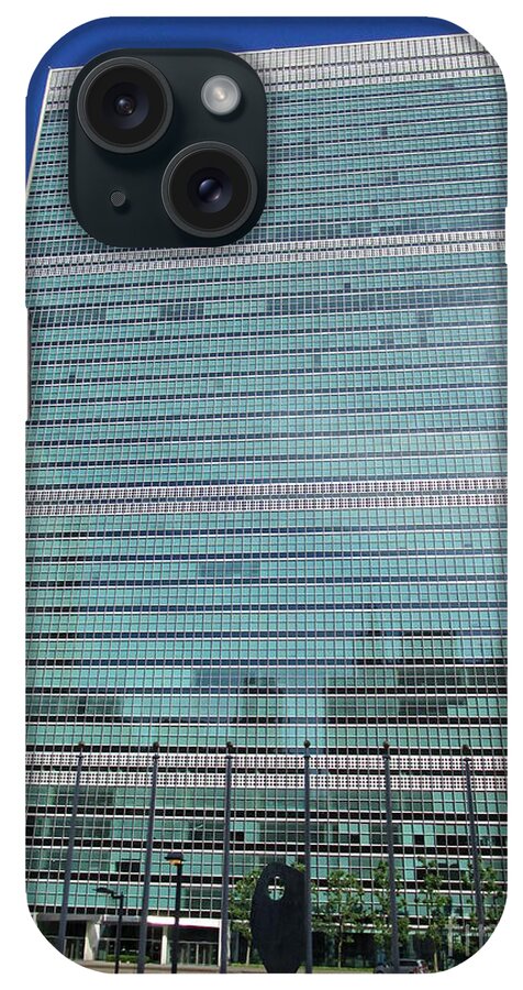 United Nations iPhone Case featuring the photograph United Nations 3 by Randall Weidner