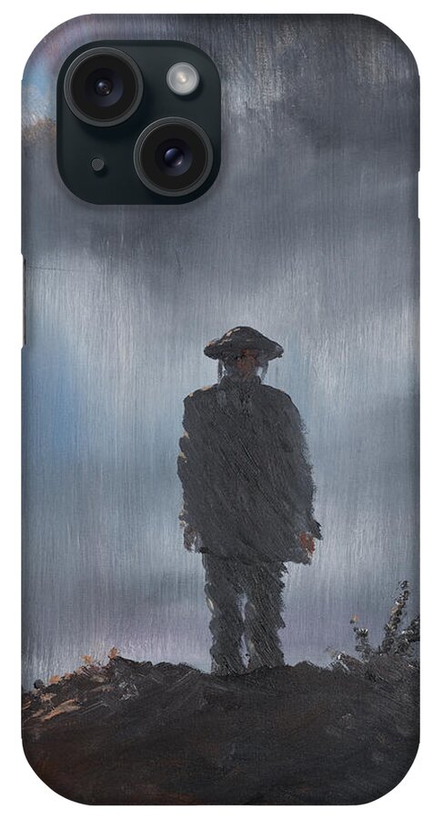 First World War iPhone Case featuring the painting Unknown Soldier by Vincent Alexander Booth