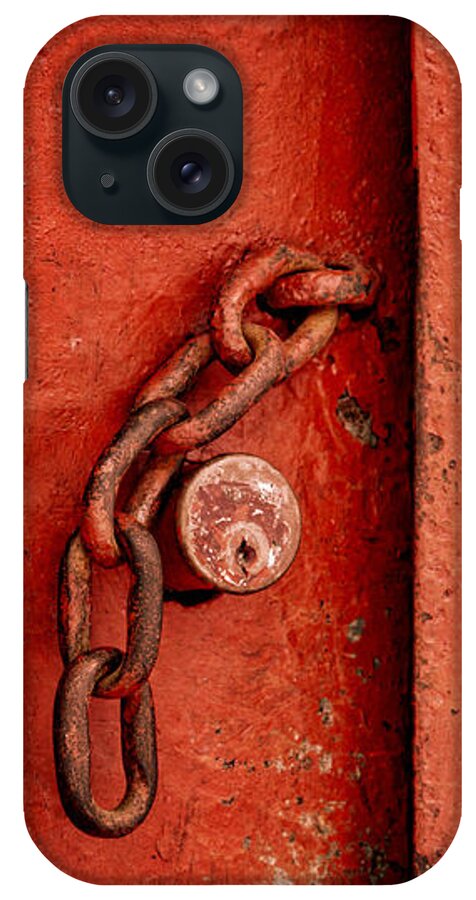 Red Door iPhone Case featuring the photograph Unlocked by Ana V Ramirez