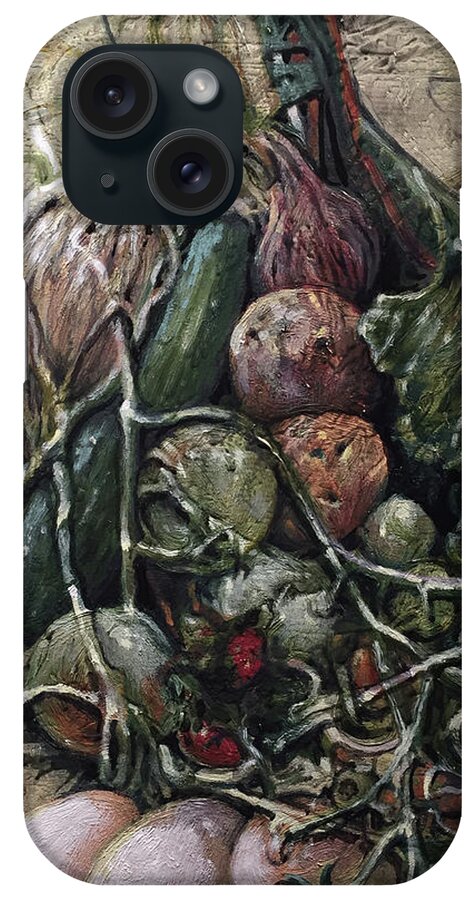 Harvest iPhone Case featuring the painting Unstill Life by William Stoneham
