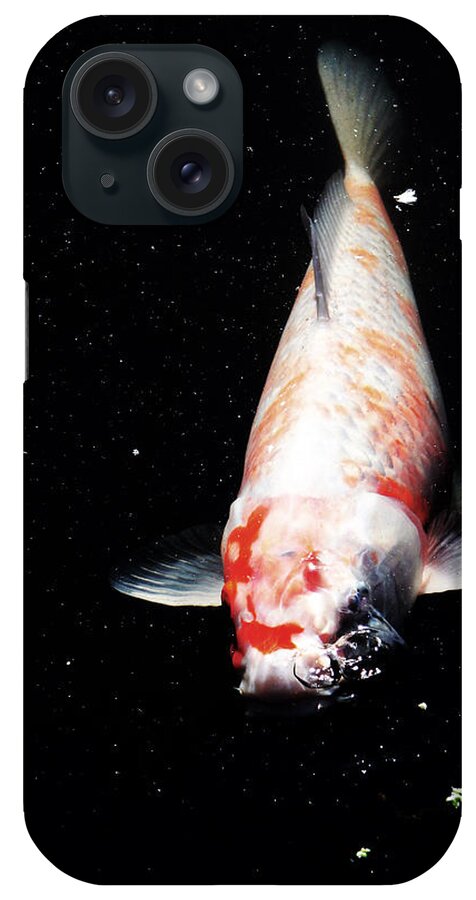 Koi iPhone Case featuring the photograph Up for Air by Deborah Crew-Johnson