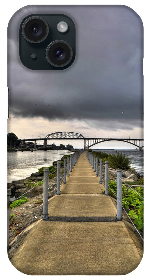 Buffalo iPhone Case featuring the photograph Up The Pier by Michael Frank Jr