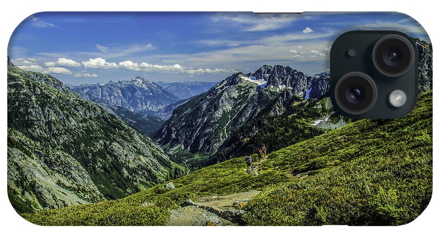 North Cascades National Park iPhone Case featuring the photograph Up to the Edge by Doug Scrima