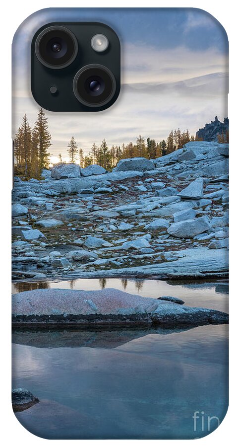 Enchantments iPhone Case featuring the photograph Upper Enchantments Calm Pools by Mike Reid