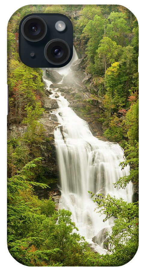 Waterfall iPhone Case featuring the photograph Upper Whitewater Falls by Rob Hemphill