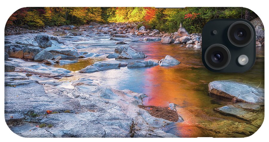 White Mountains iPhone Case featuring the photograph Upstream to Rocky Gorge by Kim Carpentier