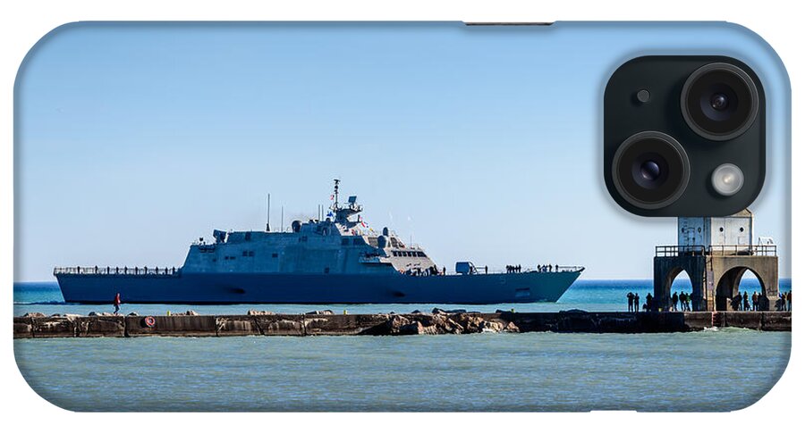 2015 iPhone Case featuring the photograph USS Milwaukee by Randy Scherkenbach