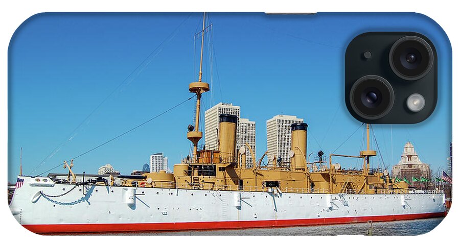 Battleship iPhone Case featuring the photograph USS Olympia Dreadnought by Tommy Anderson