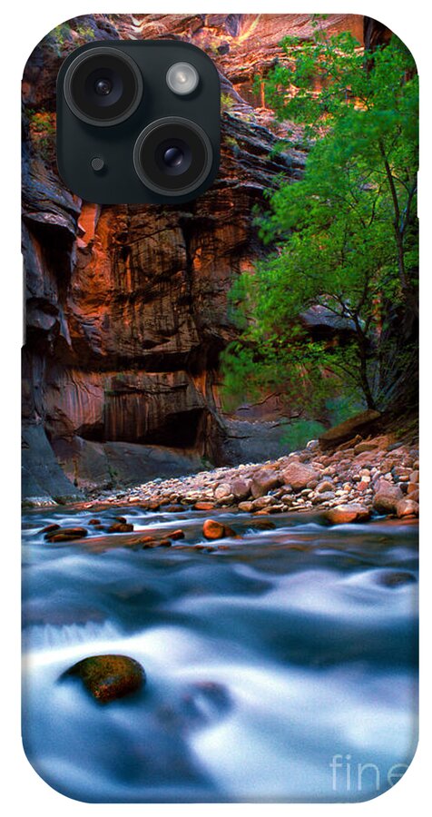 Virgin River iPhone Case featuring the photograph Utah - Virgin River 4 by Terry Elniski