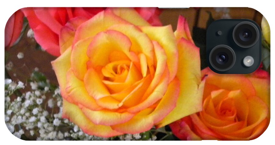 Photography iPhone Case featuring the painting Valentine's Day Roses 2 by Renate Wesley
