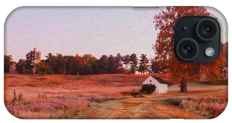Valley iPhone Case featuring the photograph Valley Forge Autumn Morning by Bill Cannon