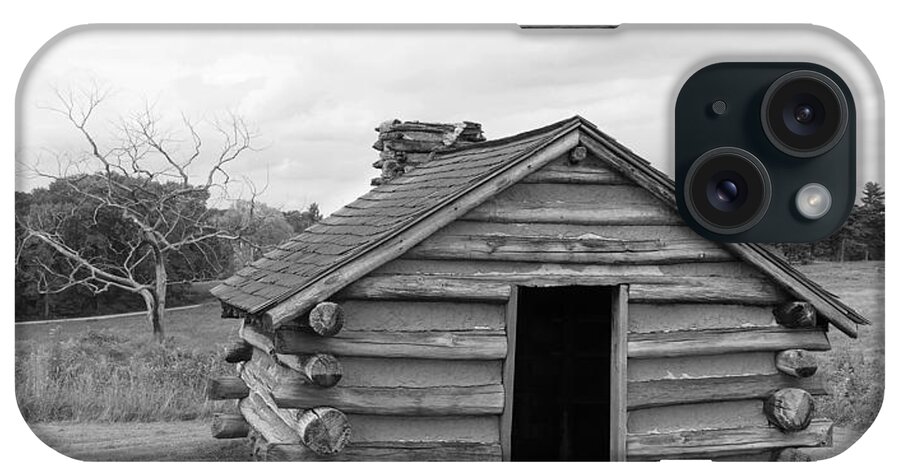 Richard Reeve iPhone Case featuring the photograph Valley Forge - Home sweet Hut by Richard Reeve