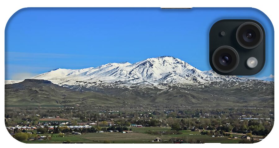 Snow iPhone Case featuring the photograph Valley Of Plenty by Robert Bales