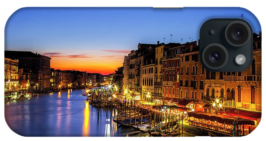 Venice iPhone Case featuring the photograph Venice at Twilight by Andrew Soundarajan