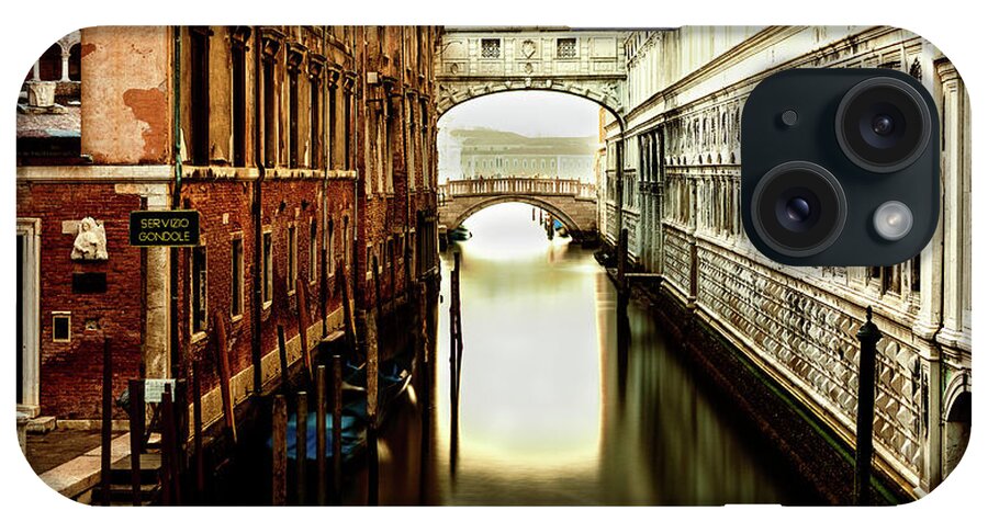 Bridge iPhone Case featuring the photograph Venice Bridge of Sighs by M G Whittingham