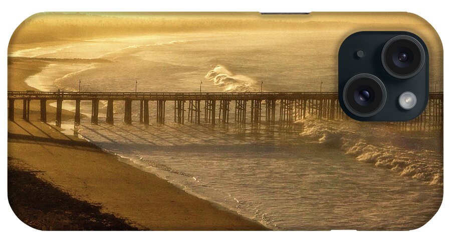 Ventura iPhone Case featuring the photograph Ventura, CA Pier at Sunrise by John A Rodriguez