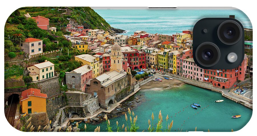 Vernazza iPhone Case featuring the photograph Vernazza - Cinque Terre, Italy by Denise Strahm