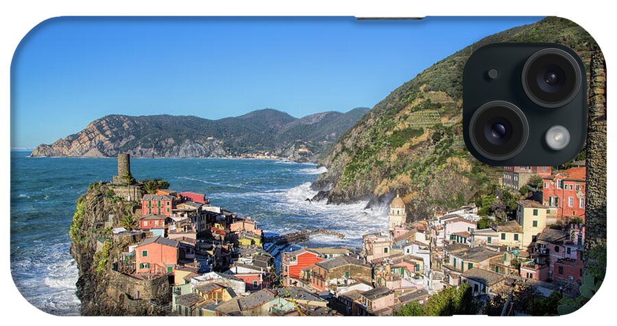 Italy iPhone Case featuring the photograph Vernazza in Cinque Terre by Cheryl Strahl