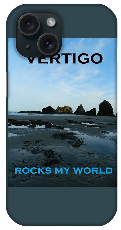 Vertigo iPhone Case featuring the photograph Vertigo Rocks My World by Gallery Of Hope 
