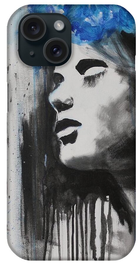 Noewi iPhone Case featuring the painting Vesna by Jindra Noewi