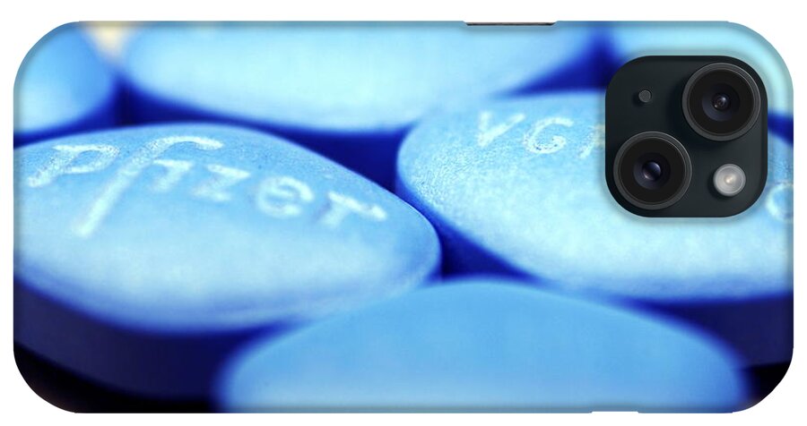 Viagra iPhone Case featuring the photograph Viagra Pills by Pasieka