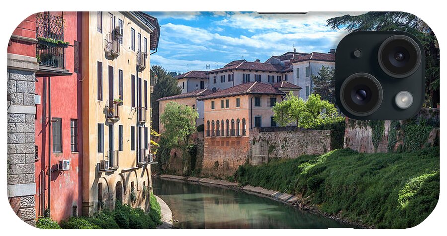 Italy iPhone Case featuring the photograph Vicenza Riverside by Rich Isaacman