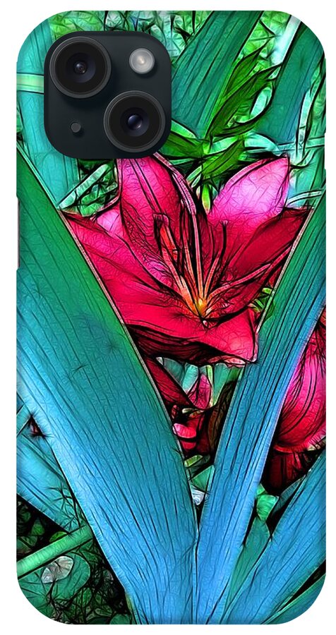 Lily iPhone Case featuring the photograph Victory Garden by Nick Heap