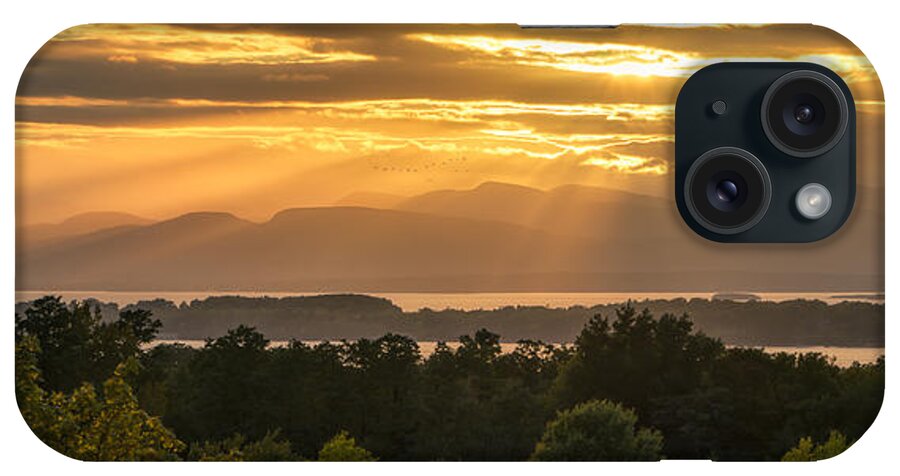 Burlington iPhone Case featuring the photograph View from Overlook Park by Craig Szymanski