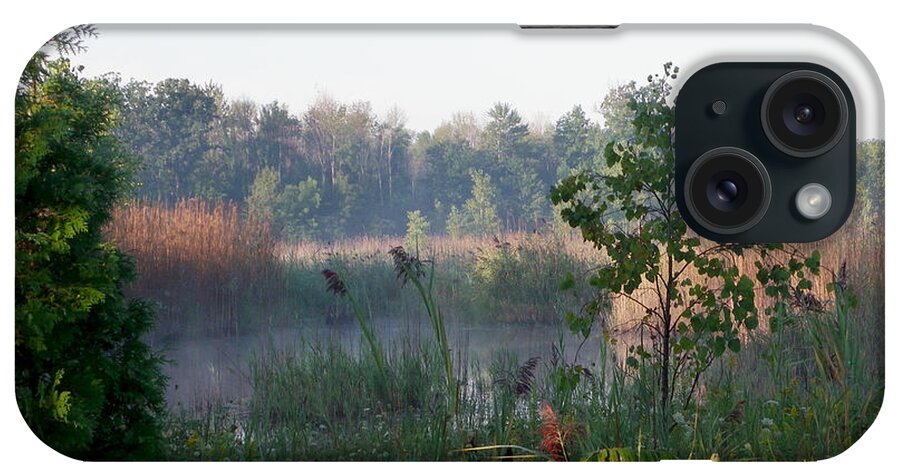 Nature iPhone Case featuring the photograph View from the path by Peggy King