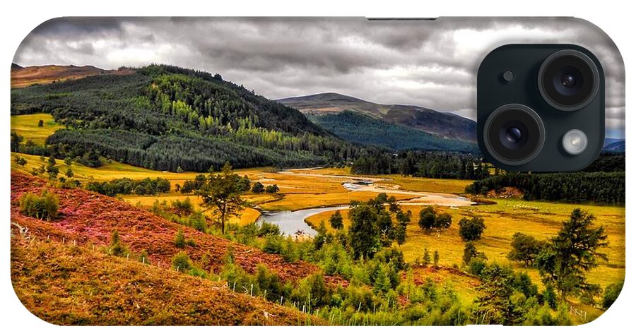 River Dee iPhone Case featuring the photograph View from the River Dee by Joan-Violet Stretch