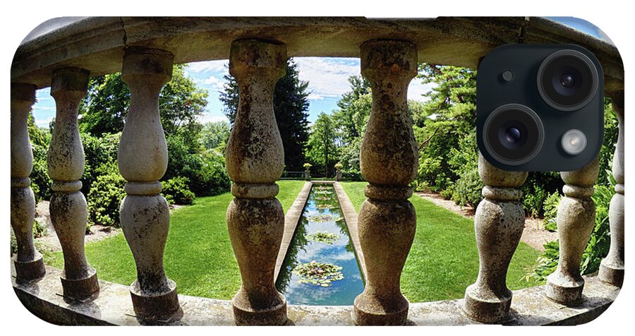 View iPhone Case featuring the photograph View From The Summer Garden by Mark Miller