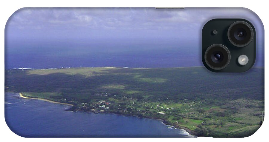 Molokai iPhone Case featuring the photograph View of Kaulapapa by Terry Holliday