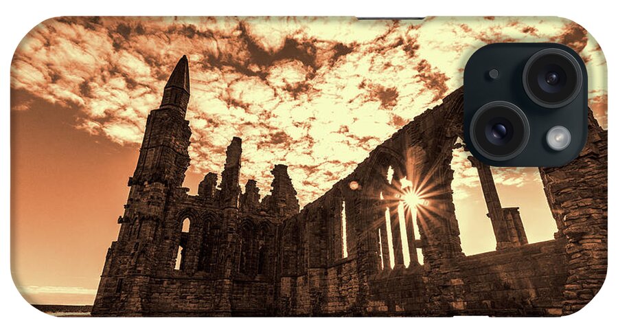 Whitby Abbey iPhone Case featuring the photograph View to a Thrill by Anthony Baatz