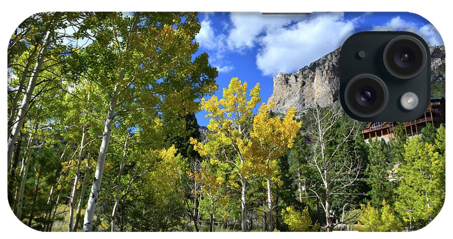 Humboldt-toiyabe National Forest iPhone Case featuring the photograph Village Beneath Mt. Charleston by Ray Mathis