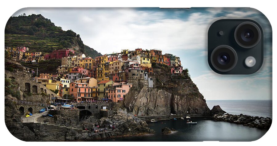 Michalakis Ppalis iPhone Case featuring the photograph Village of Manarola CinqueTerre, Liguria, Italy by Michalakis Ppalis
